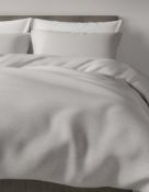 Pure Brushed Cotton Bedding Set, Double