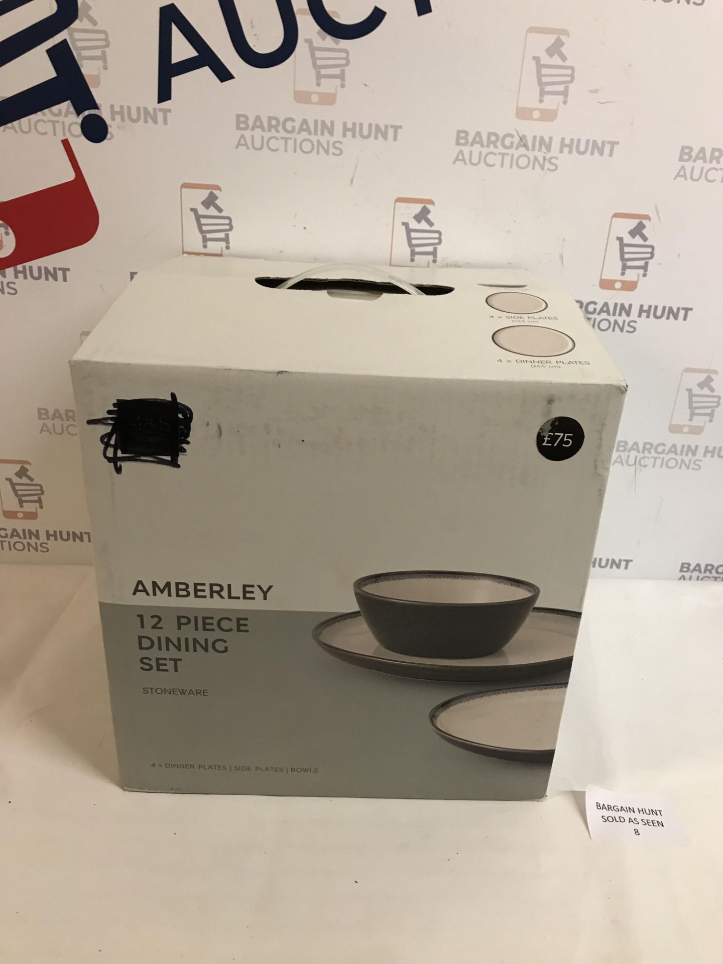 Stoneware Amberley 12 Piece Dining Set