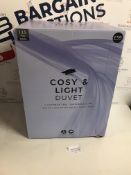 Cosy & Light 13.5 Tog Duvet, Double