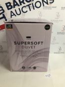 Supersoft 4.5 Tog Duvet, Single