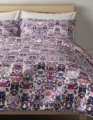 Pure Cotton Ella Butterfly Print Bedding Set, King Size