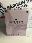 Supersoft 10.5 Tog Duvet, King Size