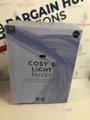 Cosy & Light 13.5 Tog Duvet, King Size