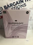 Supersoft 13.5 Tog Duvet, King Size