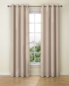 Banbury Weave Eyelet Curtains