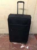 Large 4 Wheel Soft Suitcase with Security Zip RRP £99