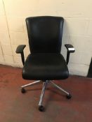 Orangebox GO-01A Black Operator Chair RRP £200 In Great Condition