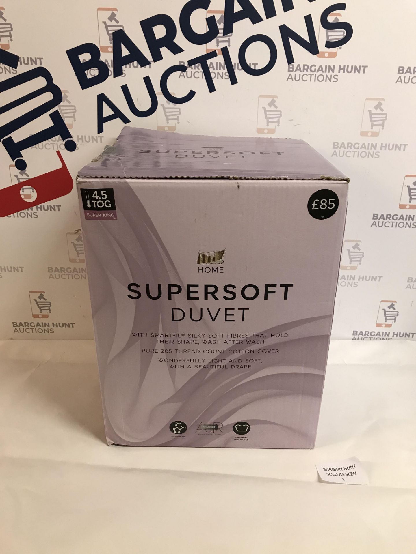 Supersoft 4.5 Tog Duvet, Super King