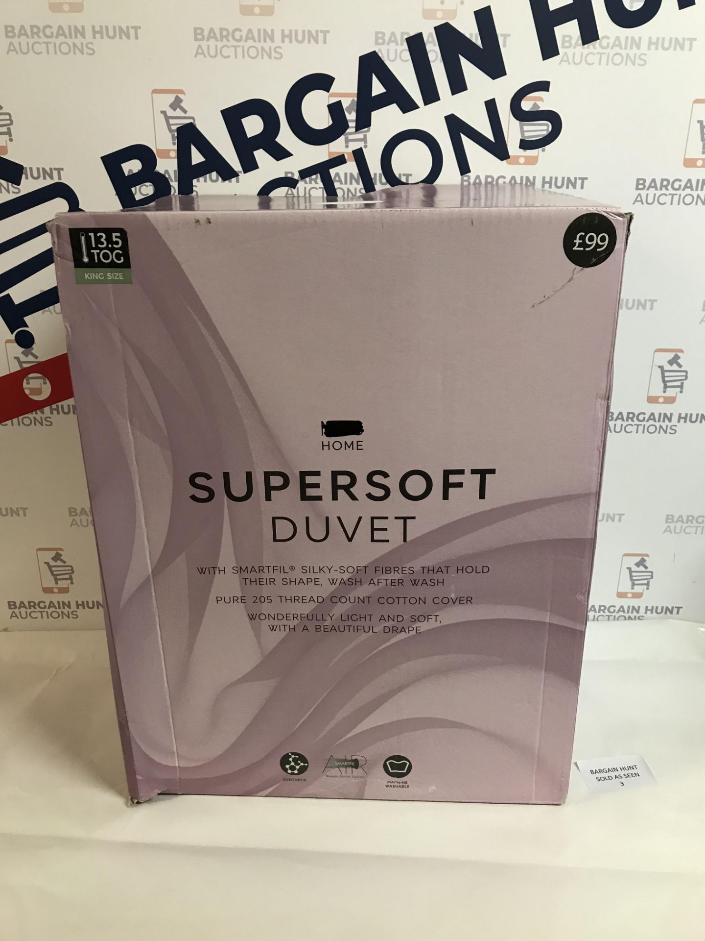 Supersoft 13.5 Tog Duvet, King Size