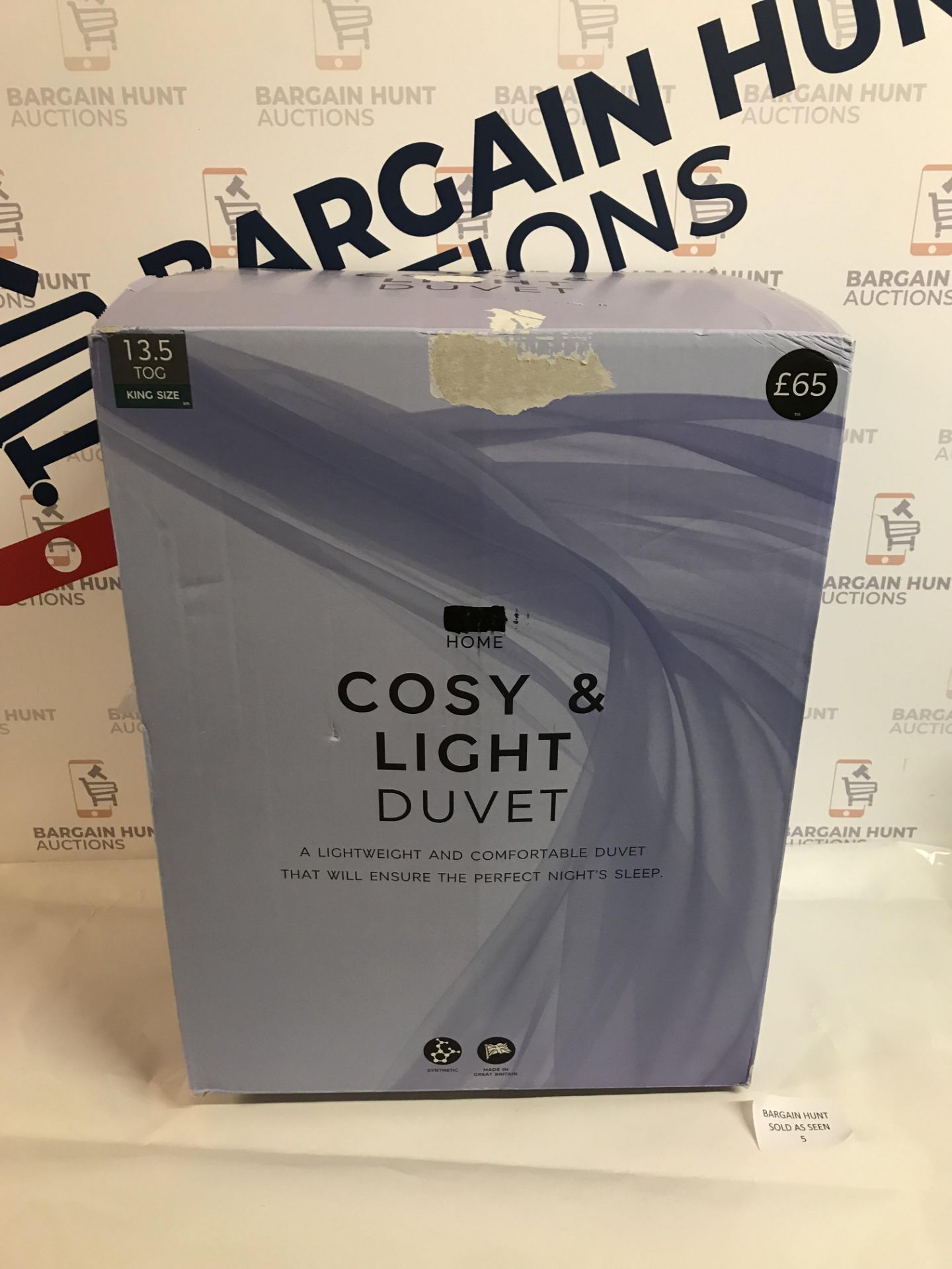 Cosy & Light 13.5 Tog Duvet, King Size