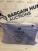 Cosy & Light Synthetic 2 Pack Pillows