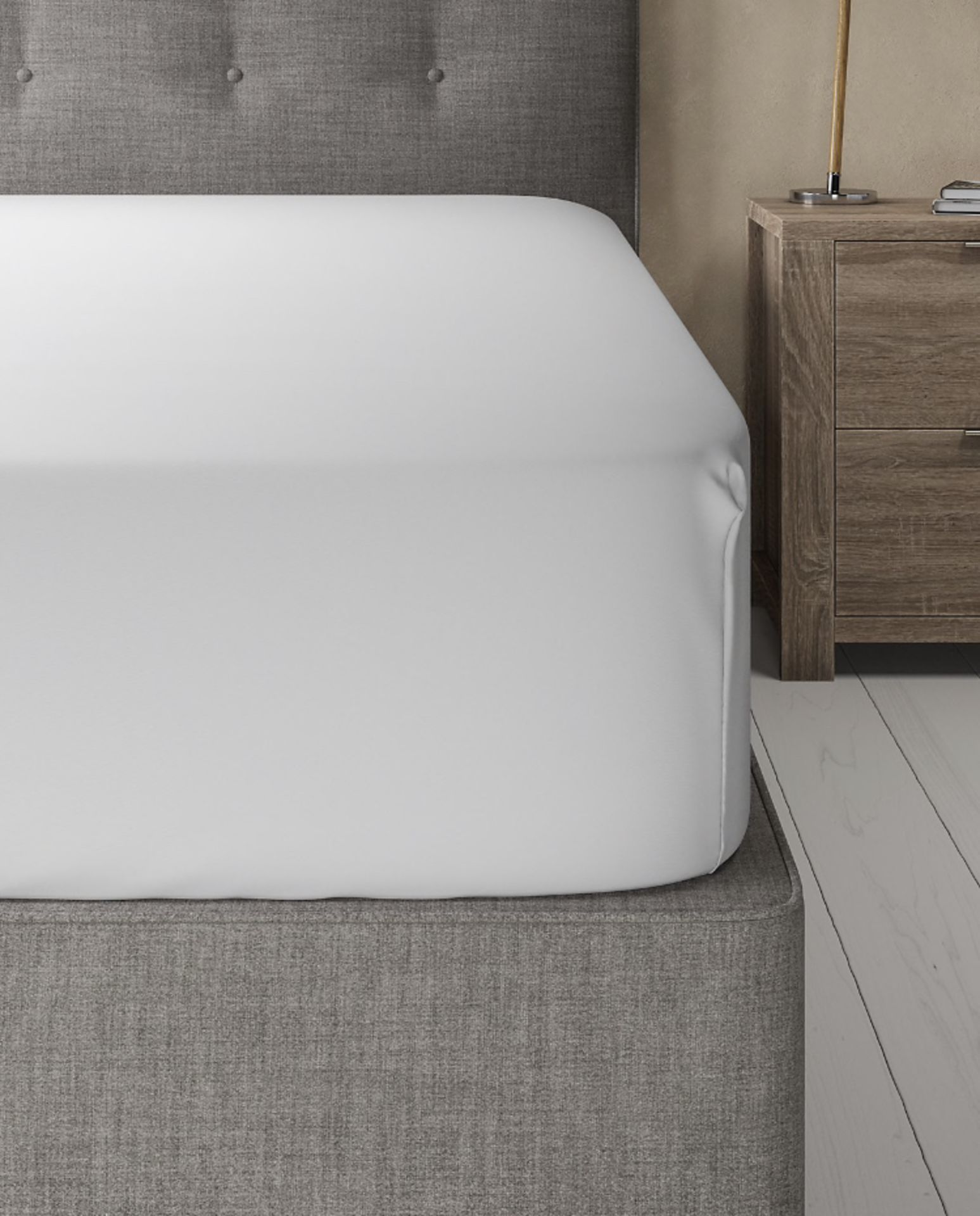 Comfortably Cool Extra Deep Fitted Sheet, King Size