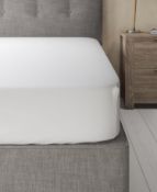 Egyptian Cotton 400 Thread Count Deep Fitted Sheet, Super King RRP £49.50