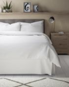 Egyptian Cotton 400 Thread Count Valnce, King Size RRP £55 (pen mark, see image)