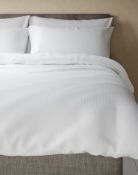 Naturally Soft & Breathable 100% Cotton Washed Waffle Bedding Set, Double