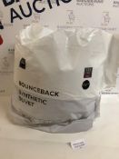 Bounceback Synthetic 13.5 Tog Duvet, Single
