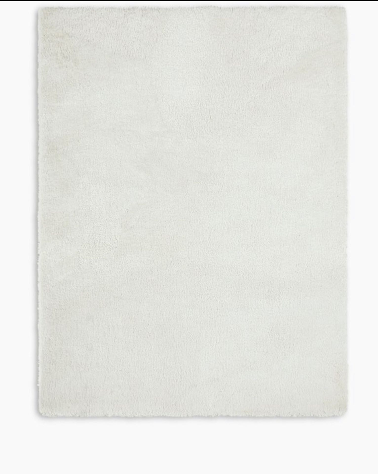 Supersoft Cream Rug, Medium RRP £79