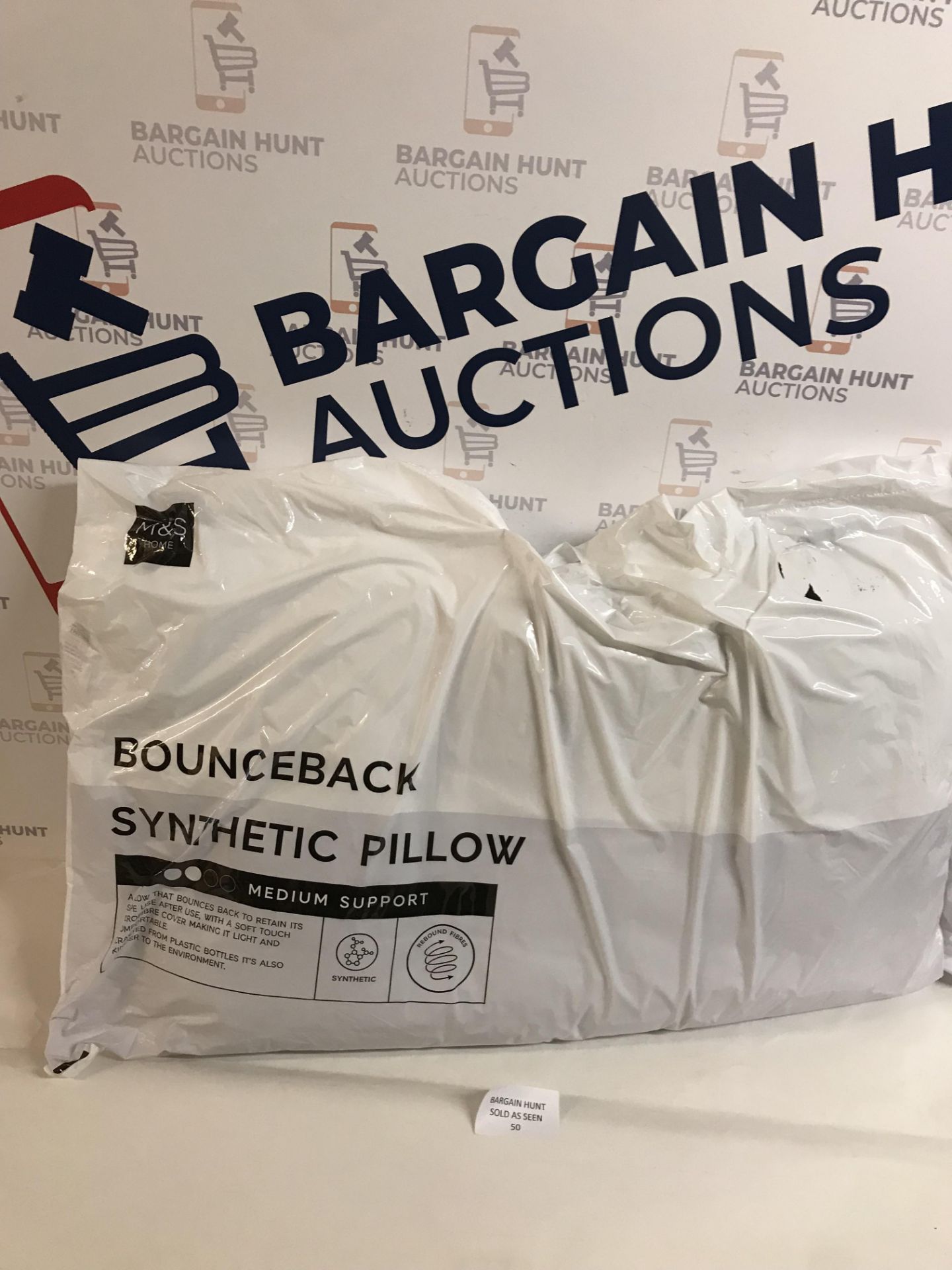 Bounceback Synthetic Pillow