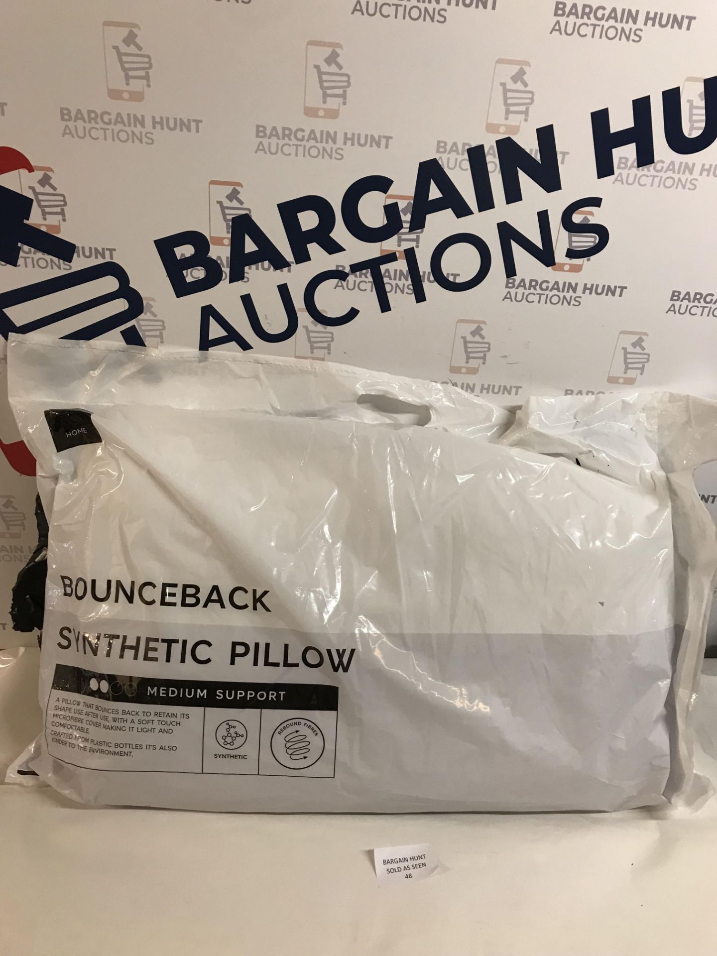 Bounceback Synthetic Pillow