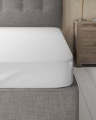 Smart and Smooth Egyptian Cotton 400 Thread Count Fitted Sheet, Double