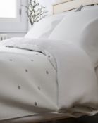 Pure Cotton Embroidered Bedding Set, King Size