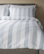 Hadley Striped Cotton Bedding Set, King Size