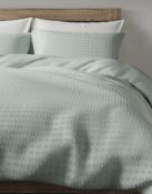 Pure Cotton Dobby Spot Bedding Set, King Size