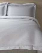 Iris Pure Cotton Spotted Dobby Textured Bedding Set RRP £59