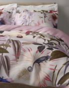 Amelie Exotic Printed Cotton Sateen Bedding Set, King Size RRP £59