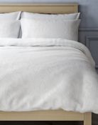 Susie Jacquard Easycare Cotton Bedding Set, Double RRP £49