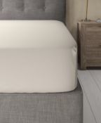 Luxury Egyptian Cotton 230 Thread Count Extra Deep Fitted Sheet, Double