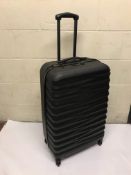 Large 4 Wheel Hard Suitcase with Security Zip RRP £99