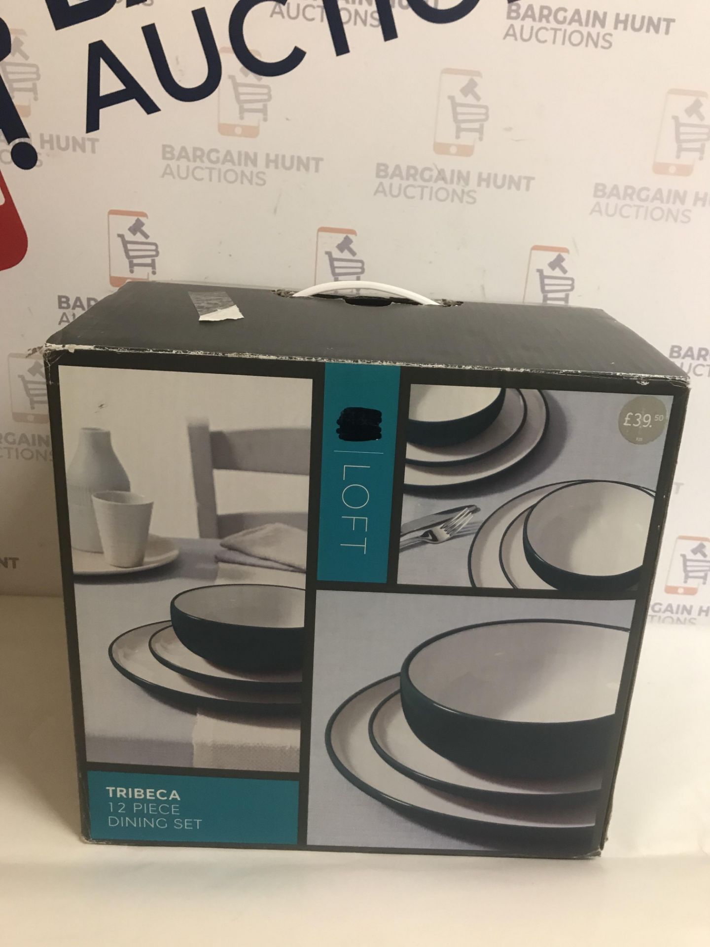 Loft Tribeca 12 Piece Dining Set (Missing 2 Plates and 1 Bowl)