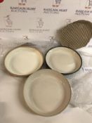 Amberley Porcelain Pasta Bowls Set of 3