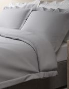 Smart & Smooth Egyptian Cotton 400 Thread Count Duvet Cover, Super King RRP £89