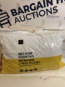 Microfibre 2 Pack Pillows