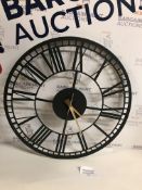 Skeleton Wall Clock (clock hands slightly dented, see image)