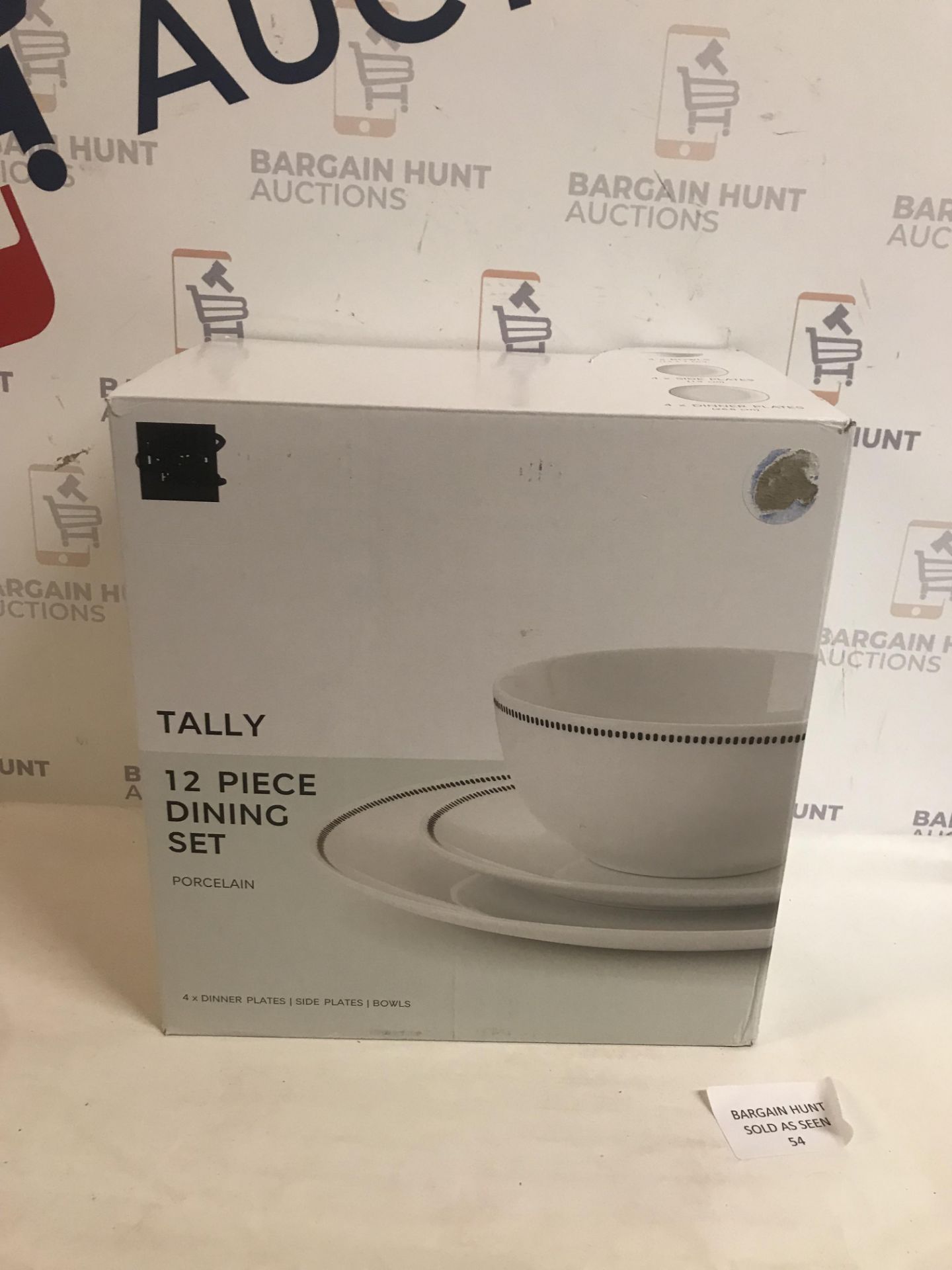 Tally Porcelain 11 Piece Dining Set (missing 1 bowl)