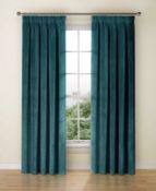 Velvet Pencil Pleat Curtains RRP £149