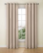 Lined Banbury Weave Curtains Eyelet RRP £95