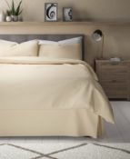 Soft and Silky Fine Egyptian Cotton 400 Thread Count Sateen Valance, Single RRP £45