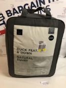 Duck Feather & Down Natural 13.5 Tog Duvet Super King RRP £69