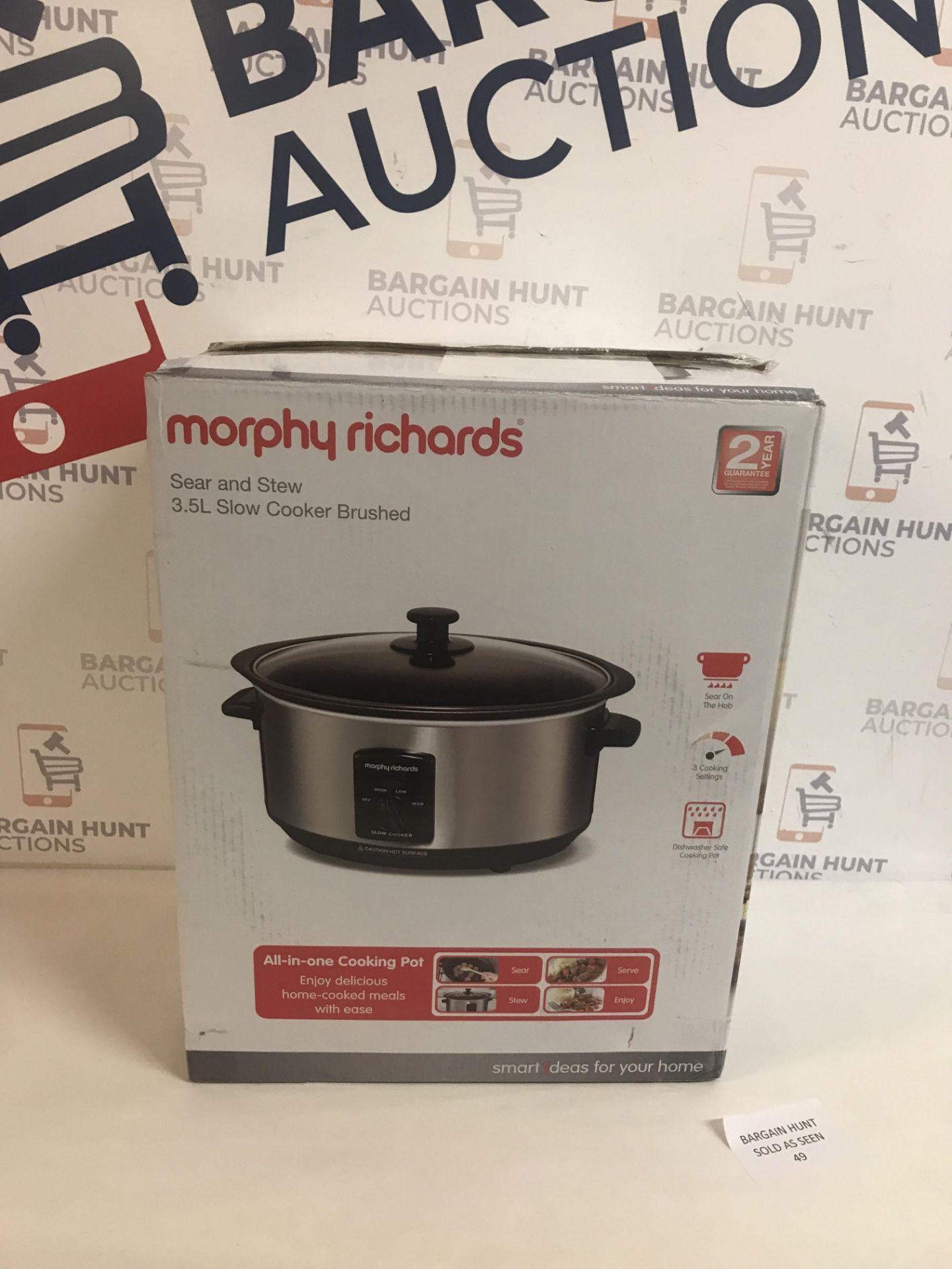 Morphy Richards Sear and Stew Slow Cooker