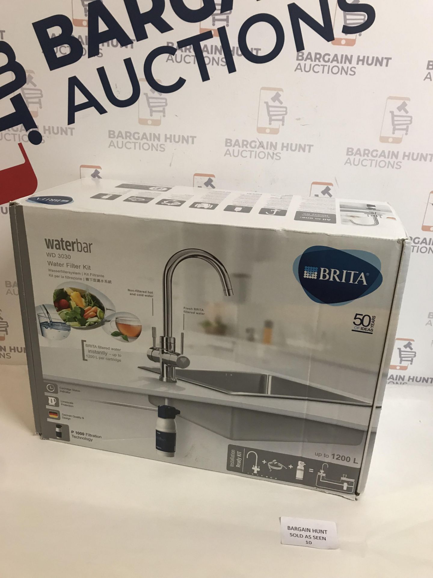 BRITA Waterbar WD 3030 – Water Filter Kit with Cartridge Status Indicator RRP £254.99