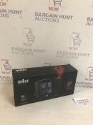 Braun Digital Multi-Region Radio Controlled Projection Clock RRP £58.99