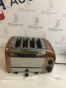 Dualit 47450 Classic Toaster, Copper/Stainless Steel RRP £168