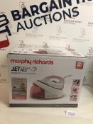 Morphy Richards Jet Steam Olus 333101 Compact Steam Generator Pink