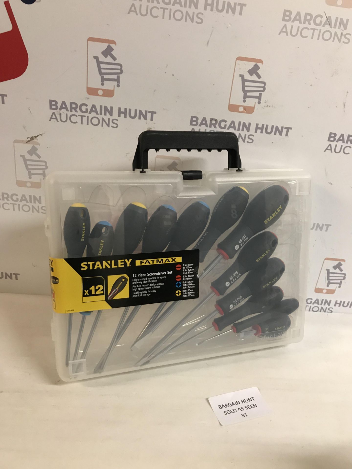 Stanley Fatmax 12 Piece Screwdriver Set