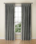 Velvet Pencil Pleat Curtains RRP £109