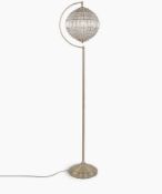 Gem Ball Antique Brass Floor Lamp RRP £199